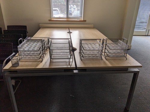 Wire mesh desk organizer - a4,