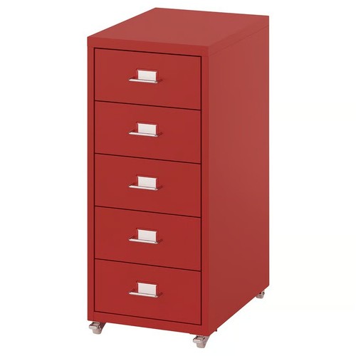 Ikea red drawer unit - ikea, on