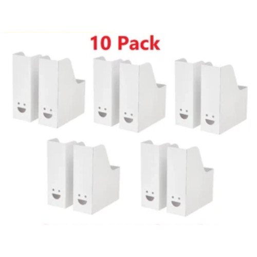 Ikea tjabba white magazine - white,